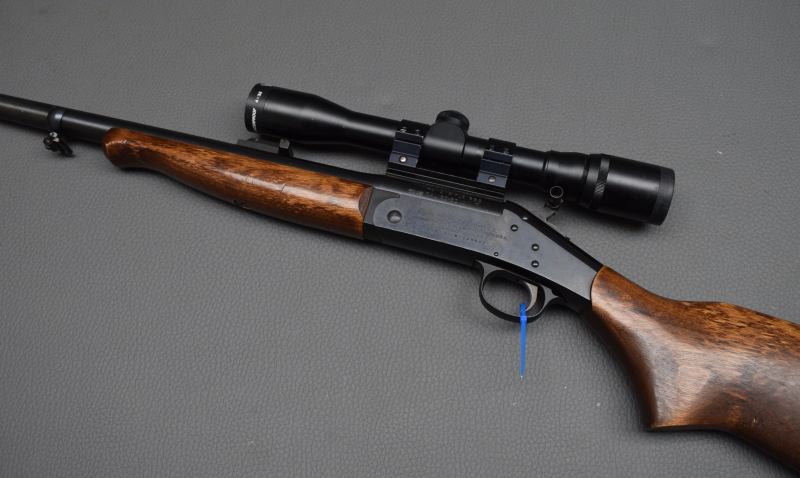 Kipplaufbüchse New England Firearms SB2, Kaliber 30-30Win, ZF 4x32, gut – Bild 1