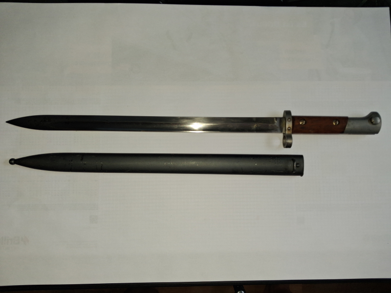 Persisches Mauser Bajonett Modell 1898/29 – Bild 2