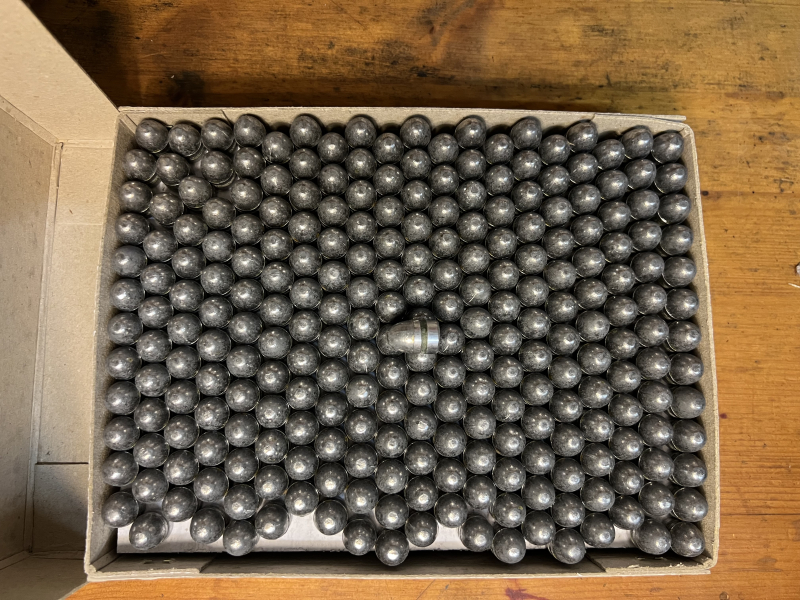 500x45. Cal .452" 200gr Bleigeschosse V.M.T. – Bild 2