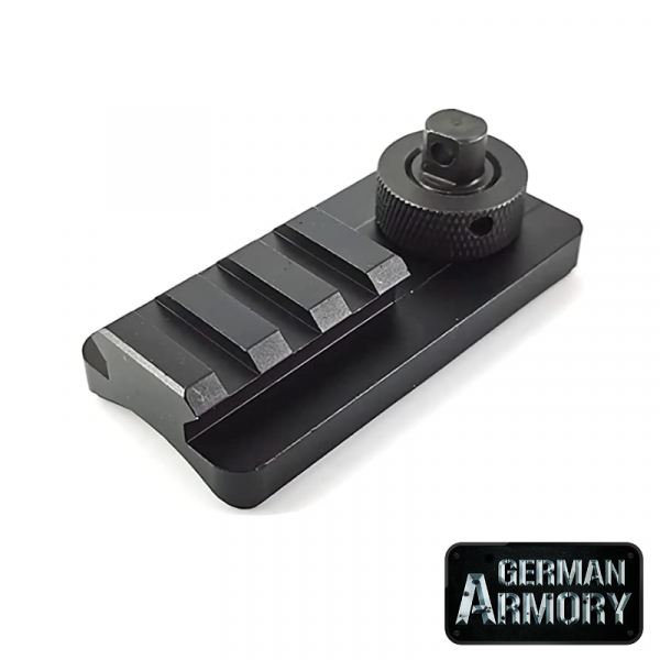 Zweibein Adapter/Aufnahme Swivel Sling Adapter Bipod Slingadapter Picatinny stabile Zweibeinmontage – Bild 1