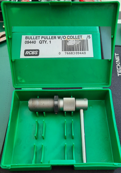 Geschosszieher/Bullet Puller mit .30 Einsatz – Bild 1