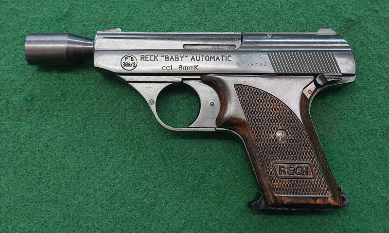 RECK Automatik Mod. Baby cal. 8mm PTB 386/2 – Bild 1