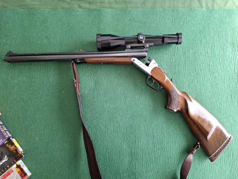 Blaser D99 Duo | 9,3x74R - 6,5x57R - 20/76 | Zeiss Diavari VM 3-12x56 Abs. 40 | Top Zustand – Bild 2