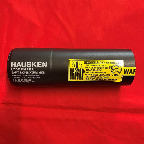 Hausken JAKT SK156 XTRM MKII Schalldämpfer Kal. .30/.300/.308 M18x1 – Neu mit OVP – Bild 2