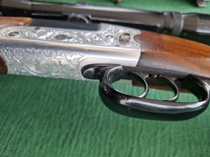 Klassiker: Heym Mod. 22F Bockbüchsflinte | 16/70 & .222Rem | Hensoldt 1,5-6x36 SEM | Handspannung! – Bild 6