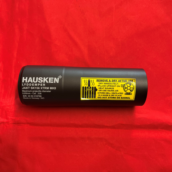 Hausken JAKT SK156 XTRM MKII Schalldämpfer | Kal. .338 (8,65mm) | Gewinde M18x1 | Neu mit OVP – Bild 2