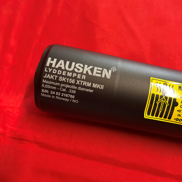 Hausken JAKT SK156 XTRM MKII Schalldämpfer | Kal. .338 (8,65mm) | Gewinde M18x1 | Neu mit OVP – Bild 3