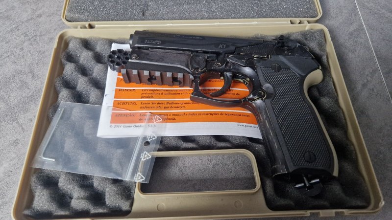 Gamo PT-80 CO2-Pistole (4,5mm Diabolo) – Komplettset mit Zubehör & Anleitung – Bild 5