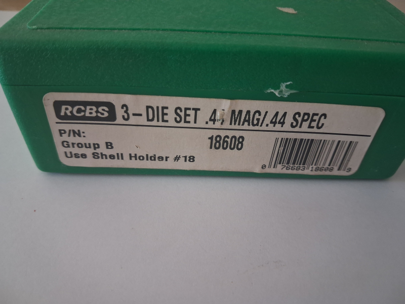 Matrizen ink. Hülsenhalter .44 Mag von RCBS – Bild 2