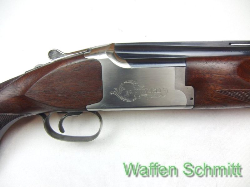 Bockdoppelflinte Miroku 8000 Jägertrap, Kaliber 12/70 mit Wechselchokes!!! – Bild 1