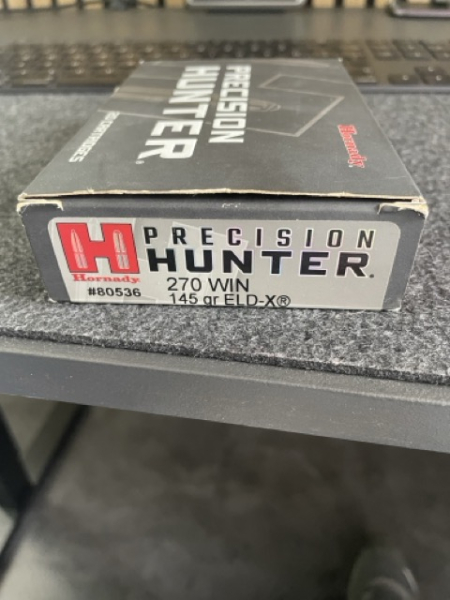 Kaliber .270 win, 145 gr. ELD-X – Bild 2