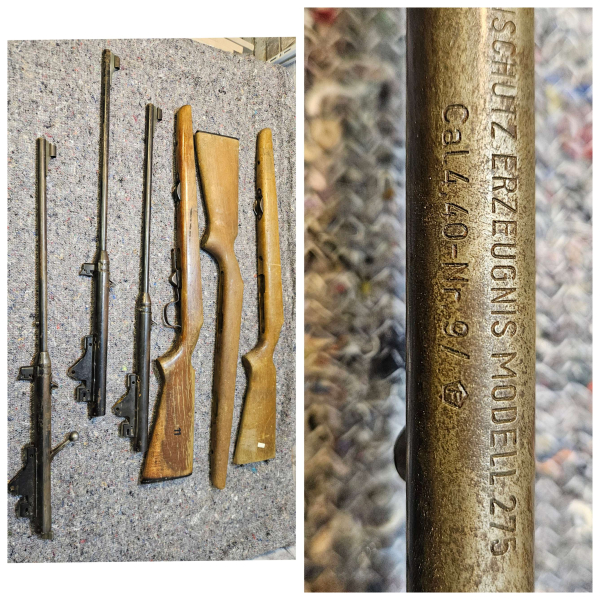 3X ANSCHÜTZ LUFTGEWEHR Konvolut – stampa 1