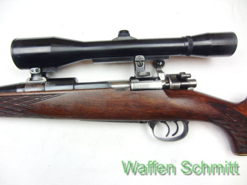 Repetierbüchse Böhler Blitz M98, Kaliber 7x64 mit Zielfernrohr Hubertus 6x42!!! – Bild 1