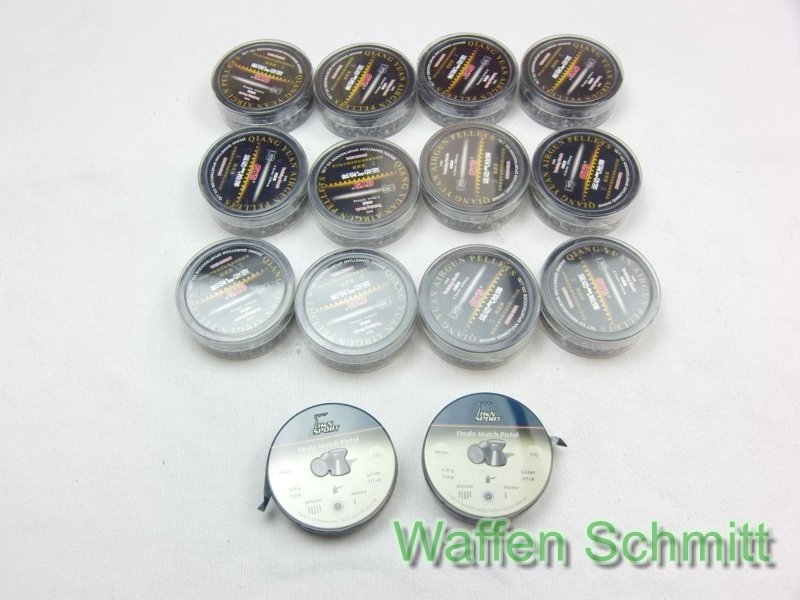 7000 Diabolos 4,5mm verschiedene Hersteller: Qiangyuan-H.&N. OVP!!! – Bild 1