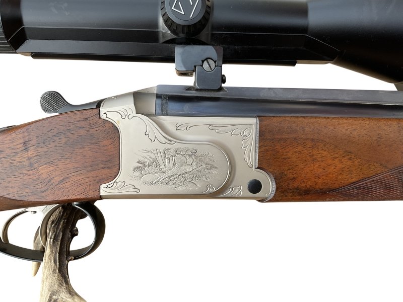 BBF Krieghoff Ultra, Kaliber 30-06 und 12/70, Zeiss Diavari 3 - 12 x 56 mit LP – Bild 3