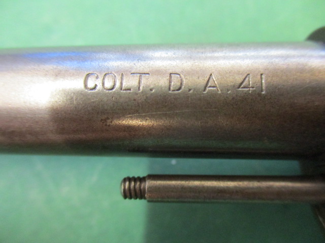 Revolver Colt DA 41 , New Model Army & Navy , Kal. .41 Colt ,kein S & W – Bild 3