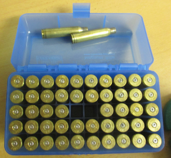 50 Hülsen .338 Lapua Magnum aus Fabrikmunition von RWS in mtm-Box – Bild 1