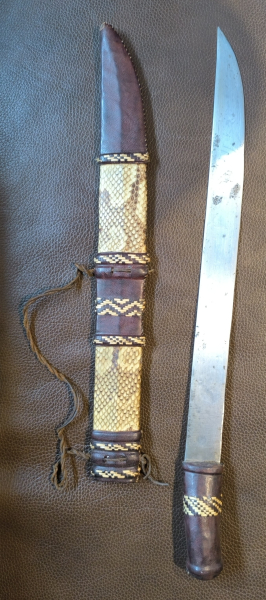 Messer Sax Schlangenhaut – Bild 4