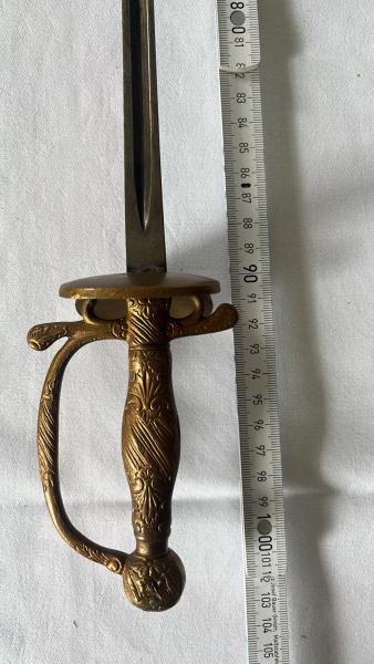 Französischer Offiziersdegen / Beamtendegen (Épée d'Officier) – Bild 1