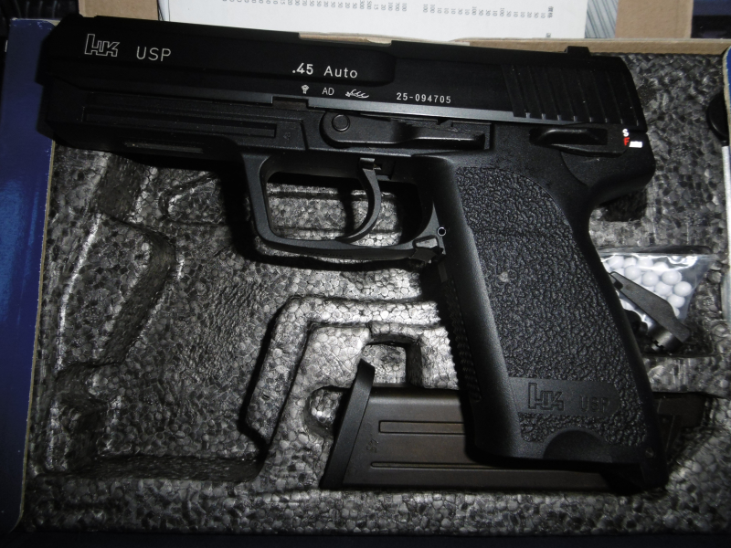 KSC COMPACT USP-45 Gas-Blow-Back-Airsoft-Pistole im Kaliber 6 mm BB – Bild 2