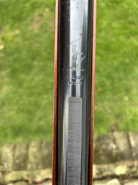 Diana Mod. 27 Luftgewehr – klassisches Knicklauf-Luftgewehr mit Holzschaft – Bild 3