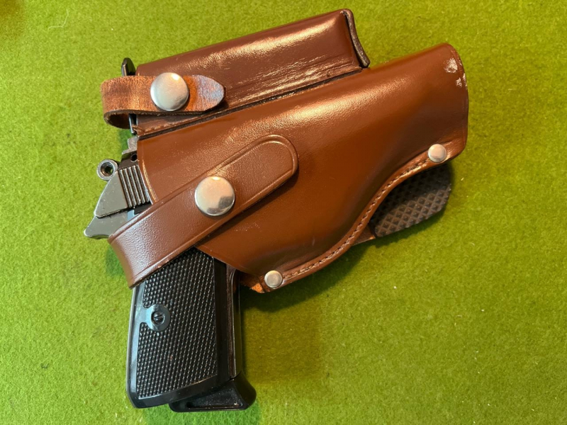 EHEMALIGE BAHNPOLIZEI PADDLE/STECKHOLSTER PP PPK BAUÄHNLICHE 7,65 – Bild 1