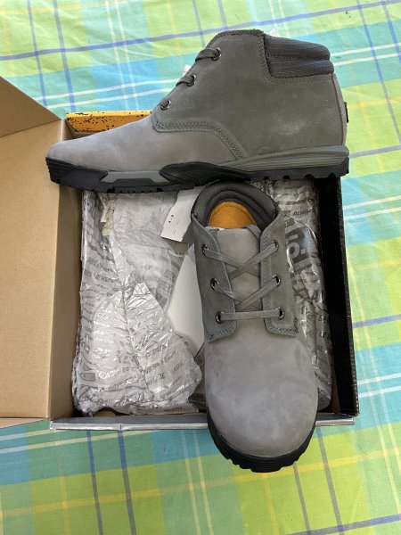 Schuhe 5.11 Pursuit Chukka – Herren – Gr. 45 – Gunsmoke – Neu – Bild 3