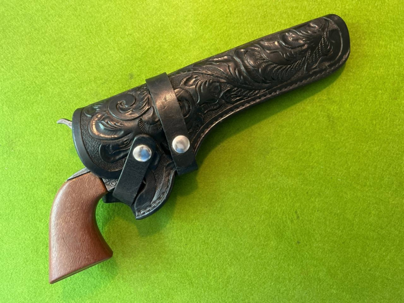 TRIPLE K SA HOLSTER BIS 7 ZOLL AUCH DA 357/45 KAL. VERZIERT – Bild 1
