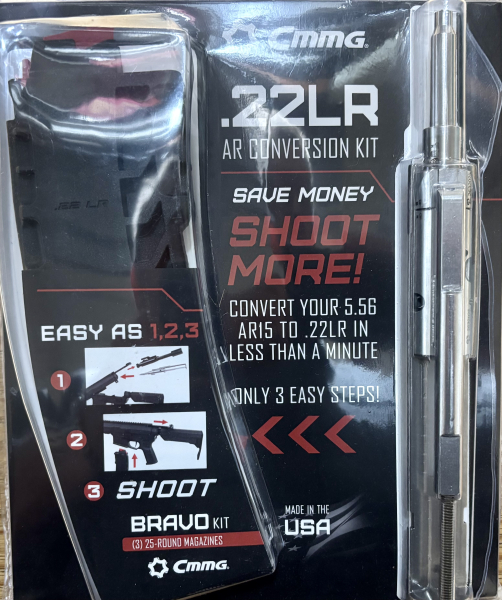 CMMG BRAVO SS .22LR Umrüstset .223Rem auf .22lr mit 3×25-Schuss-Magazinen - conversion Kit – Bild 2