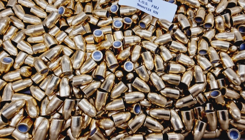 9mm/.355-124grs. LOS RN 2500 Stk. FMJ – Bild 1