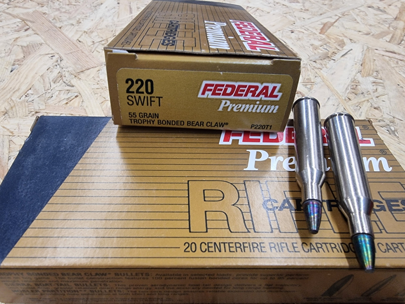 .220 Swift/55grsTrophy Bonded Federal 20 Stk. No.P220T1 Angebot!! – Bild 1