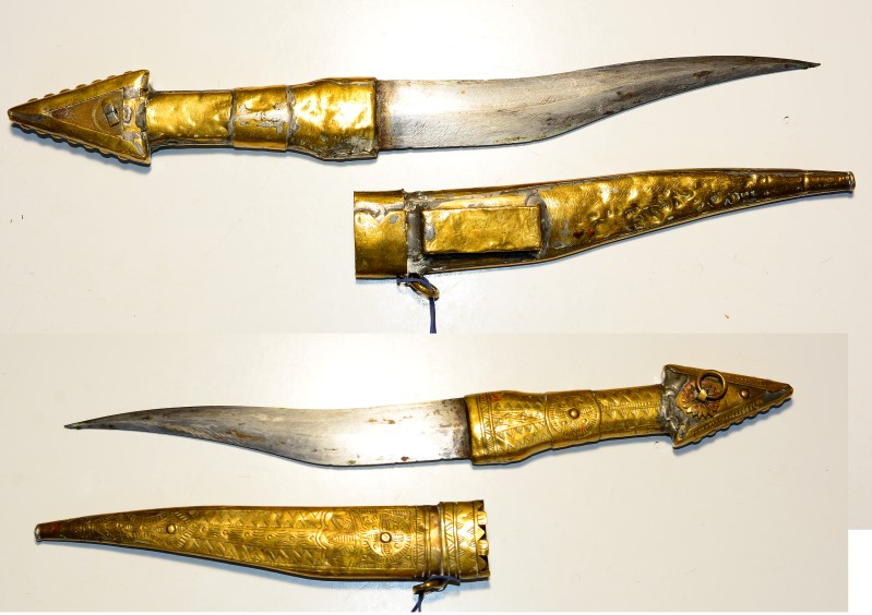 afrikanisches Kampfmesser – afbeelding 1