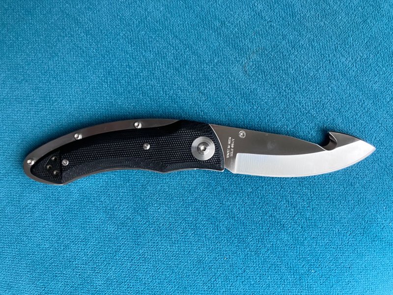 Katz Kagemusha Jagdmesser XT80 Made in Japan mit Aufbrechhaken – Bild 2