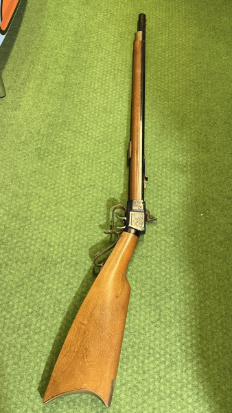 Vorderlader-Perkussionsgewehr im Kaliber .45, italienischer Fertigung – Bild 2
