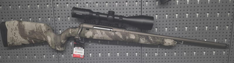 SAVAGE AXIS 2 PRO WOODLAND .308 WIN 20" Kombo mit Kahles Helia 2,4-12x56 G4B ! Neu ! – Bild 1