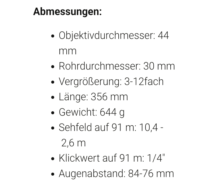 Zielfernrohr UTG Accushot 3x12x44 – Bild 6