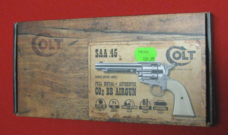 COLT CO² Revolver, ein COLT SAA 45 in cal. 4,5mm mit F -Zeichen – Bild 2