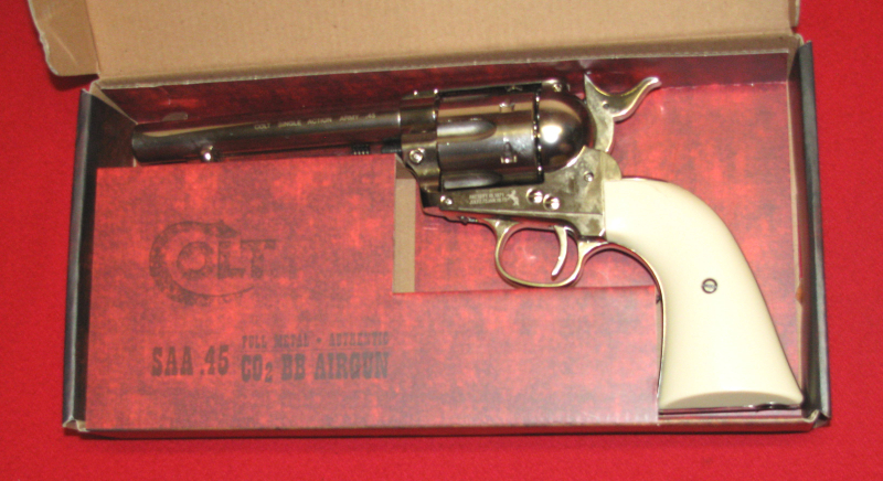 COLT CO² Revolver, ein COLT SAA 45 in cal. 4,5mm mit F -Zeichen – Bild 5