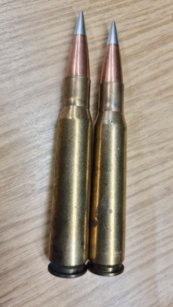 .50 BMG Dekopatrone mit A-Max Präzisionsgeschoss Angebot !! # SSZ Berka – Bild 1