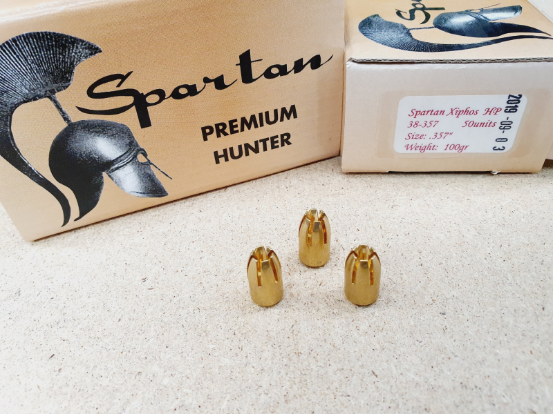 50 Stk. .357/100grs Spartan XIPHOS HP Verteidigungsgeschoss. # SSZ Berka – Bild 2