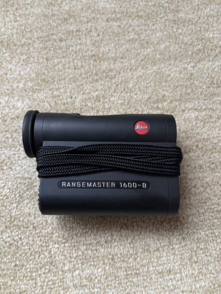 Leica Rangemaster CRF 1600-B Neuwertig mit OVP & Tasche – Bild 2