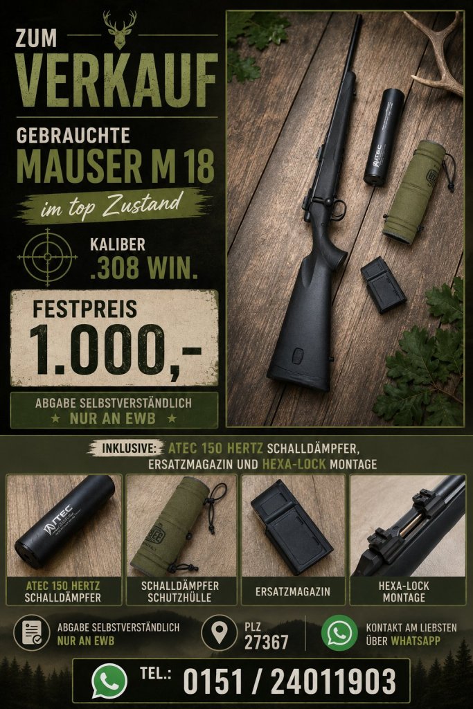 Mauser M18 Standard – Bild 1