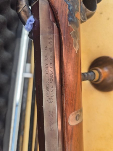 Pedersoli Bristlen à Morges Kal. .44 – erfolgreiches Wettkampfgewehr mit Koffer – Bild 5