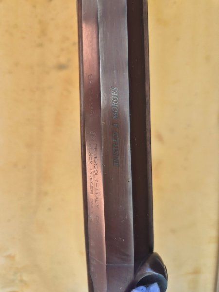 Pedersoli Bristlen à Morges Kal. .44 – erfolgreiches Wettkampfgewehr mit Koffer – Bild 4
