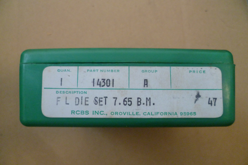 Matrize RCBS 7,65 Browning – снимка 2