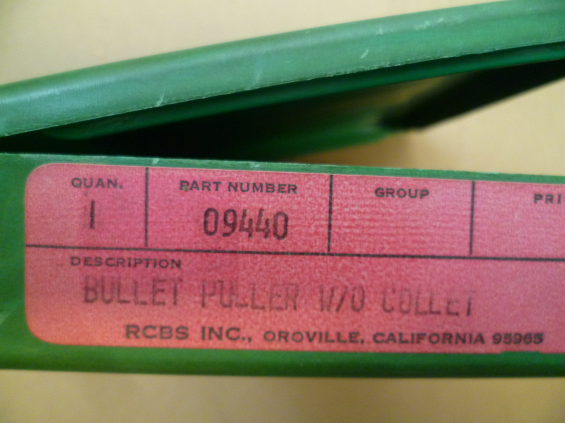 Matrize RCBS Bullet Puller – billede 2