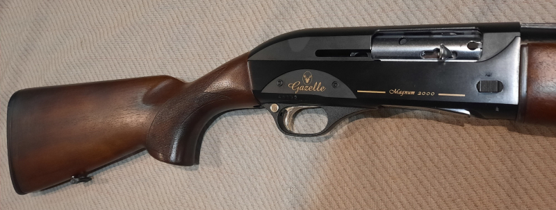 Halbautom. Flinte Gazelle Arms Kal. 12/76 – Bild 3