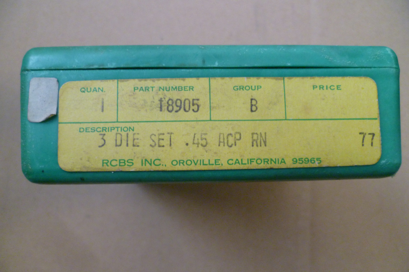 Matrize RCBS .45 ACP RN – image 2