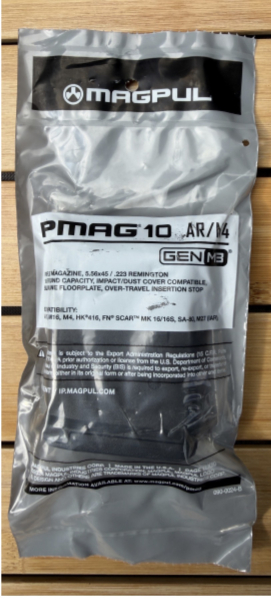 Magpul PMAG 10 Gen M3 – 10 Schuss – AR-15 / .223 Rem – Neu & OVP – Bild 1