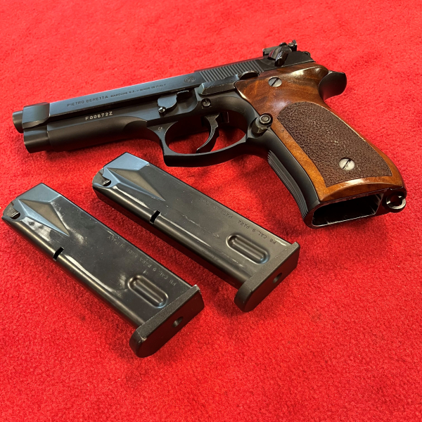 Beretta Mod. 92 FS - 9mm Luger - Halbautomatische Pistole mit 2x Magazin – Bild 3